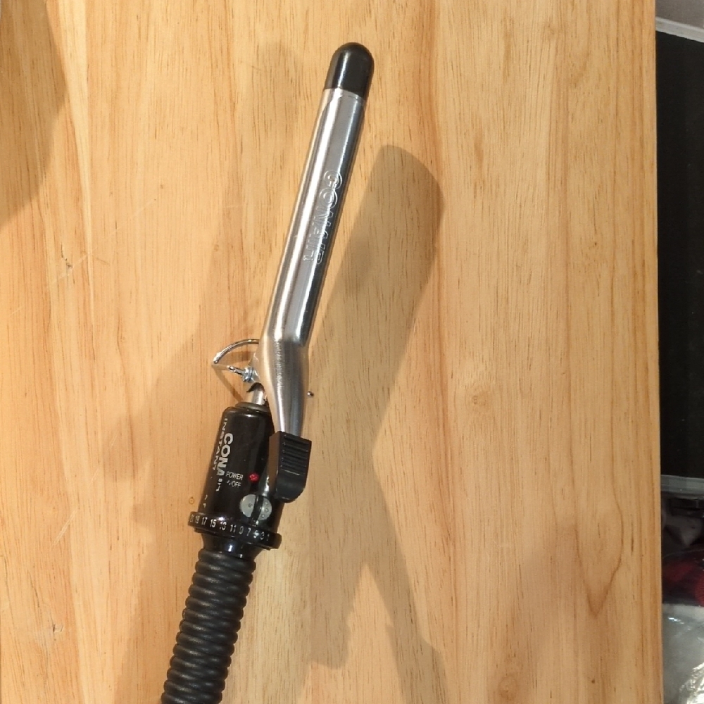 Conair Silver and Black Curling Iron